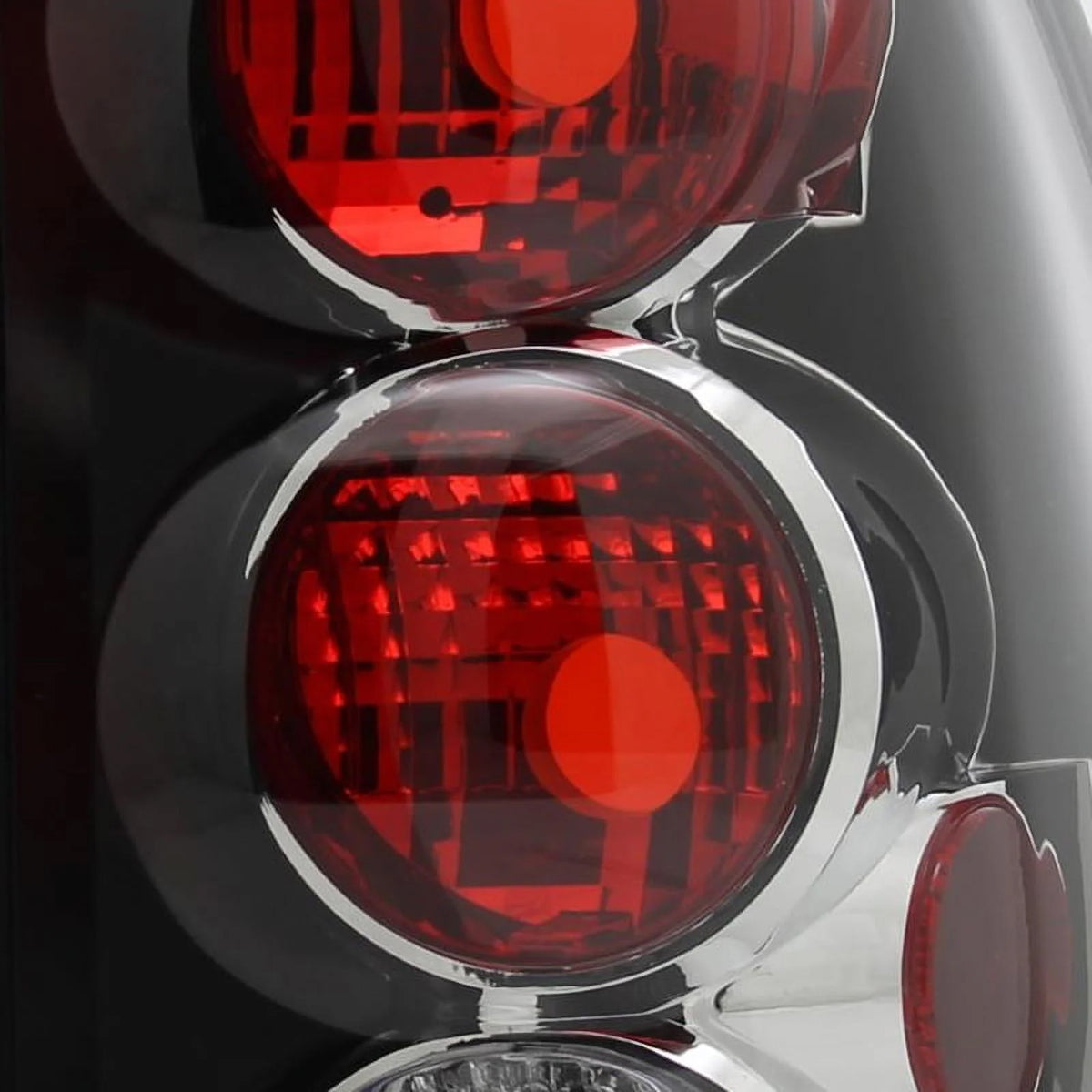 2002-2009 Chevrolet Trailblazer Clear Lens Tail Lights Brake Lamps 2PC