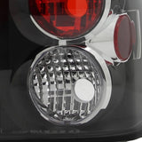 2002-2009 Chevrolet Trailblazer Clear Lens Tail Lights Brake Lamps 2PC