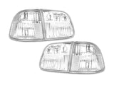 1999-2000 Honda Civic Clear Tail Lights - 4 Piece Set