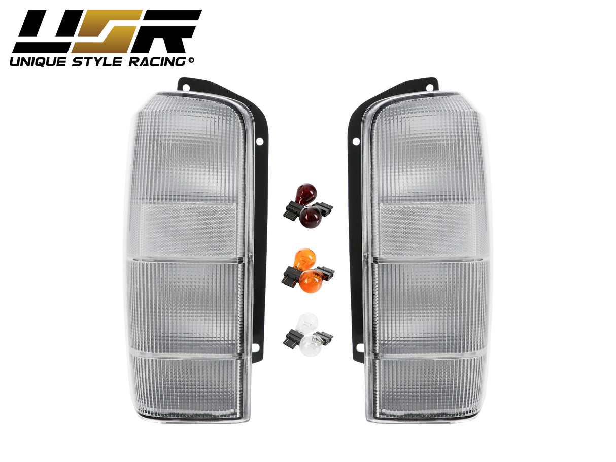 1997-2001 Jeep Cherokee XJ All Clear Tail Lights