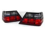 1986-1995 Mercedes W124 Red/Smoke Tail Lights