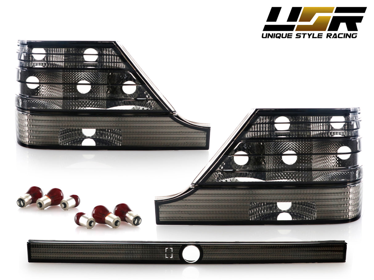 1994-1999 Mercedes W140 S Class Smoke Tail Light Set