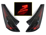2003-2009 Nissan 350Z DM Black Red Z LED Tail Lights