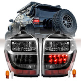 2010-2021 Toyota 4Runner Facelift Style Black/Smoke LED Tail Lights