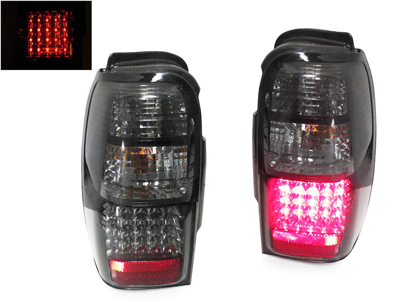 1996-2002 Toyota 4Runner Black Smoke LED Tail Lights
