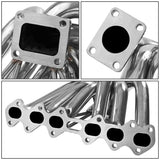 93-98 Toyota Supra Turbo Manifold T4 Flange Stainless Steel
