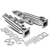 66-95 Chevy GMC 366 396 402 427 454 T4 Turbo Manifold Stainless Steel