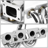 2000-2004 Ford Focus Zetec Turbo Manifold Stainless Steel T3 Flange