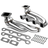 87-94 Ford Mustang 5.0L Twin Turbo Manifold - Stainless Steel