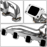 87-94 Ford Mustang 5.0L Twin Turbo Manifold - Stainless Steel