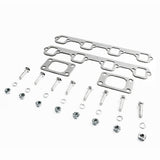 87-94 Ford Mustang 5.0L Twin Turbo Manifold - Stainless Steel