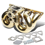 88-00 Honda Civic/CRX T3 Turbo Manifold Stainless Steel 38mm