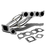 Honda K20 K-Series Side Mount Turbo Manifold T3 Flange Stainless Steel