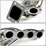 Honda K20 K-Series Side Mount Turbo Manifold T3 Flange Stainless Steel