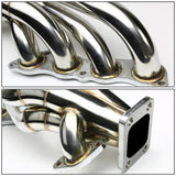 Honda K20 K-Series Side Mount Turbo Manifold T3 Flange Stainless Steel