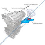 VW MKIV GTI T3 Twin Scroll Top Mount Flange Turbocharger Exhaust Manifold