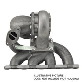 VW MKIV GTI T3 Twin Scroll Top Mount Turbo Manifold - EVOLUTION