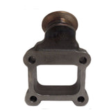 T4 manifold 44/45mm v-band Wastegate adapter 45 degree flange