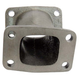 T3 cast iron flange turbocharger manifold exhaust relocation/adapter