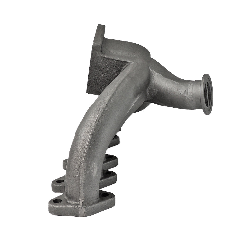 TOYOTA / LEXUS 2JZ-GTE T4 TOP MOUNT TWIN SCROLL CAST TURBO MANIFOLD V-BAND WASTEGATE