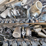 Turbo manifold, cast aluminum valve cover & intake manifold for VW Jetta/Golf MK4 2.5L 5-cyl 20V 07K.