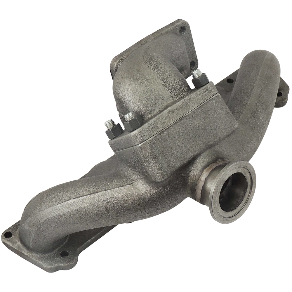 VW Jetta / Golf MK4 2.5L 5 cylinder 20V 07K T3 top mount turbo manifold wastegate V-Band