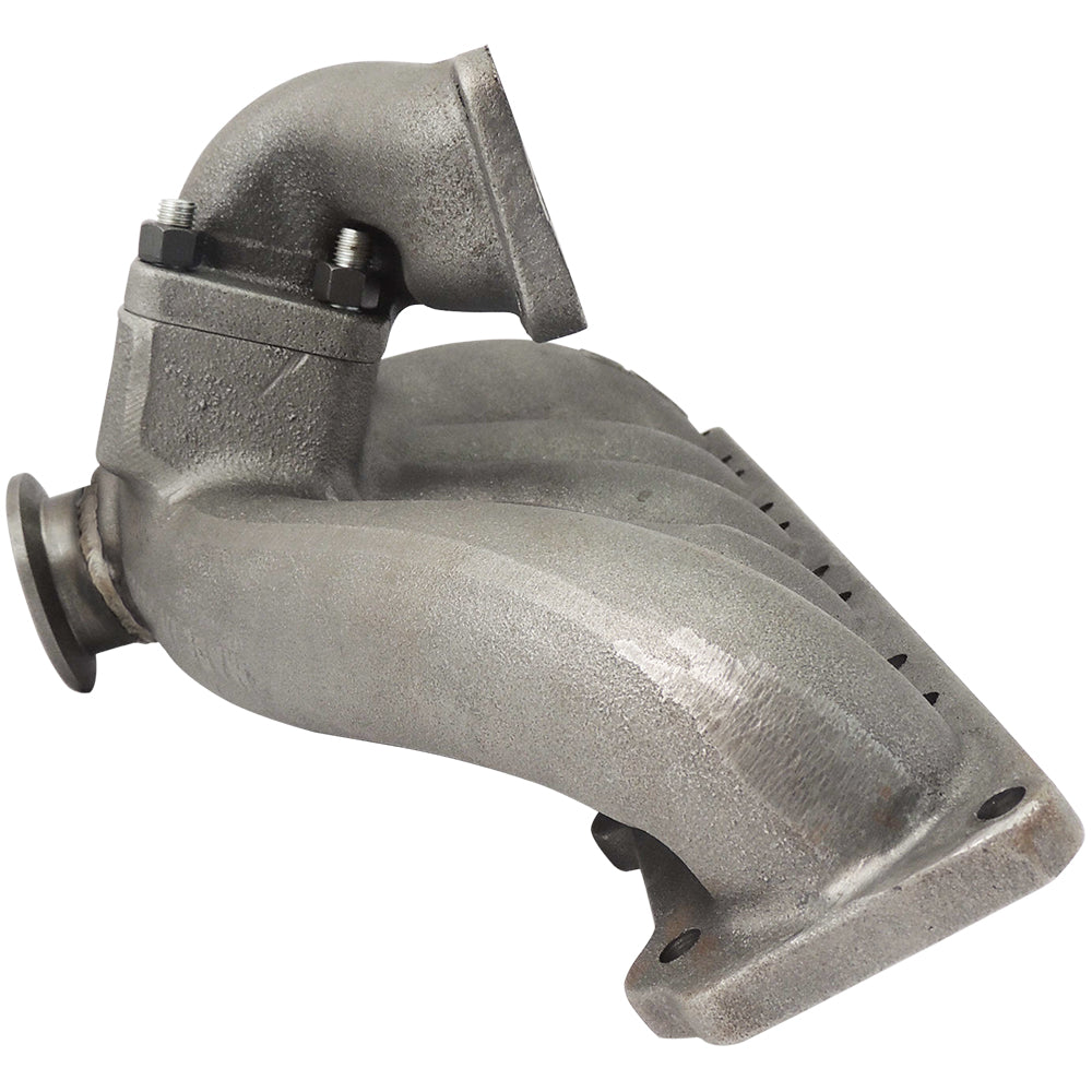 VW Jetta / Golf MK4 2.5L 5 cylinder 20V 07K T3 top mount turbo manifold wastegate V-Band