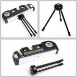 DNA Logo Laser Level with 3-Mode Line, 6" Ruler & 8ft Tape