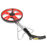 Digital Measuring Wheel with DNA Logo LED Foldable Black Red