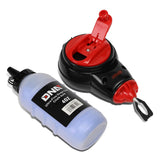DNA Logo Chalk Line Reel with 100ft Line and 4oz Blue Chalk Bottle