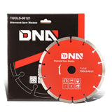DNA 7" Diamond Blade - 0.064" Thick - 5/8"-7/8" Arbor - Metallic Red