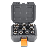 1/2 Inch Drive Socket Set 10 Piece Automotive Tool Kit