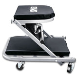 40" 2-in-1 Car Creeper and Seat - Gray
