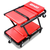 48" 2-in-1 Car Creeper and Seat - Red