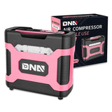 Portable Air Compressor Inflator with Car Charger - Pink