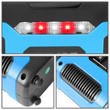 Universal Car Air Compressor & Inflator with Car Charger - Blue