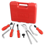 8-Piece Brake Adjusting Tools Kit - Red