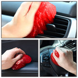 Red Cleaning Jelly Car Interior Detail Cleaner