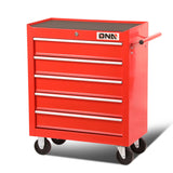 5 Drawer Plastic Roller Cabinet Tool Storage