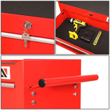 5 Drawer Plastic Roller Cabinet Tool Storage