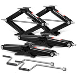 RV Scissor Jack Stabilizer Kit 4PC 24" 5000LBS Polyurethane