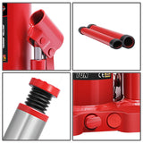 8 Ton Automotive Welded Bottle Jack - Red