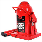 25 Ton Automotive Welded Bottle Jack - Red
