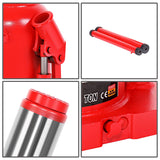 30 Ton Automotive Welded Bottle Jack - Red