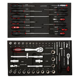 6-Drawer Tool Trolley with 79-Piece Hand Tool Set