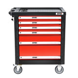 6 Drawer Plastic Roller Cabinet Top Storage