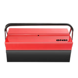 18" 2-Level Fold Tool Box with 3 Organizer Drawers
