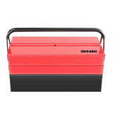 18" 3-Level Folding Tool Box with 5 Organizer Drawers