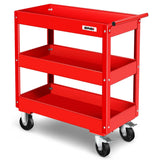 Professional 3 Level Tool Trolley - 150KG Max Load Capacity