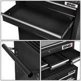 2-Piece Combination Tool Roller Cabinet Set - Black
